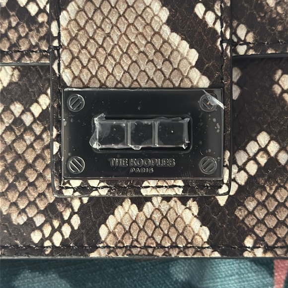 The Kooples SMALL EMILY LEATHER CLUTCH BAG nwt MSRP $270 - Picture 5 of 11